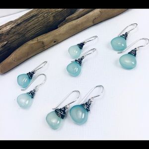 Chalcedony Earrings